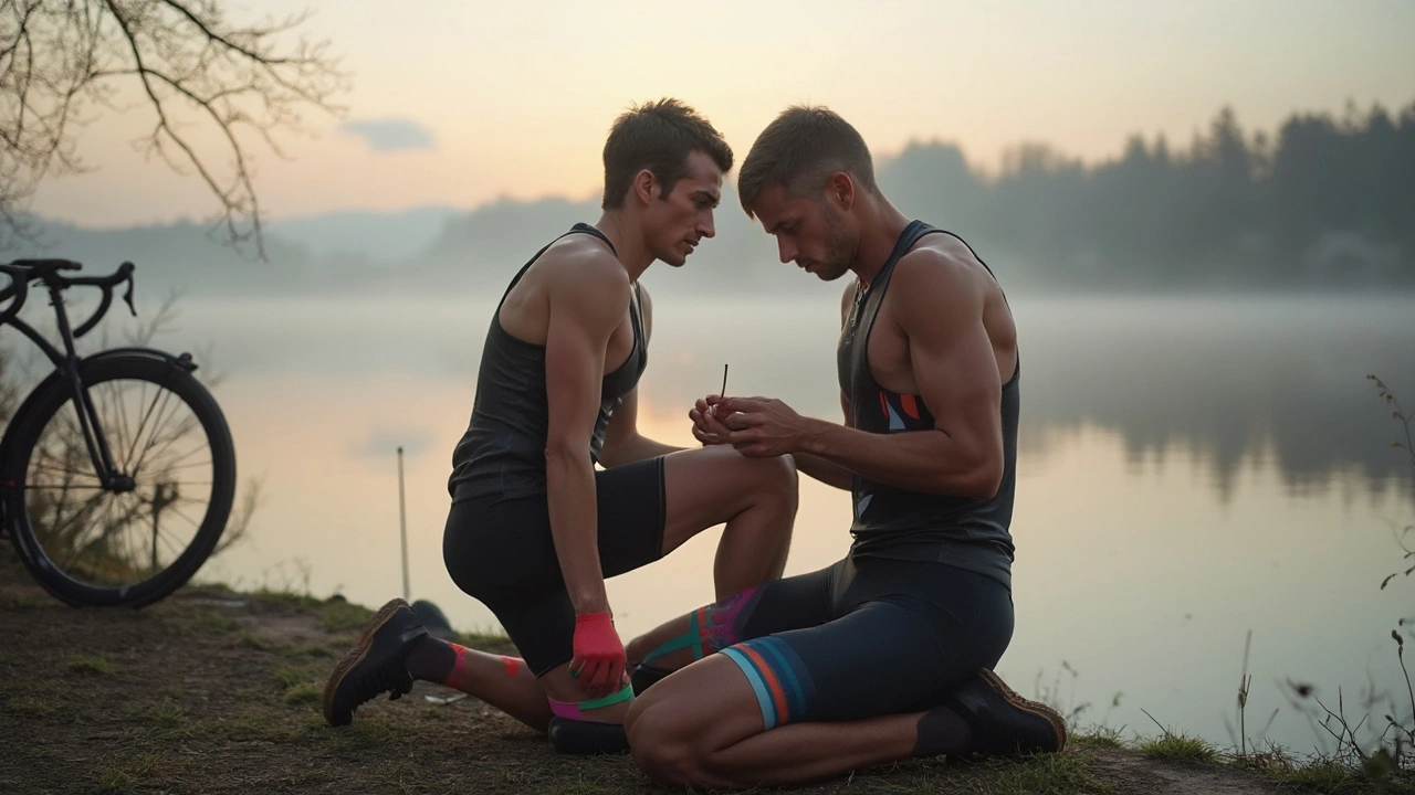 Tejpování pro triatlonisty: Co byste měli vědět