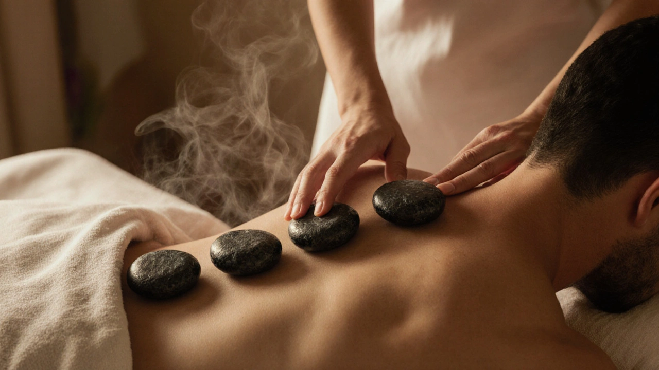 Masáž lávovými kameny vs. klasická masáž: Co vám skutečně pomůže?