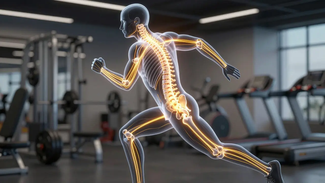 Biomechanické zarovnání páteře pro lepší sportovní výkon